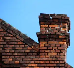 Look for Chipped or Cracked Bricks on Chimney